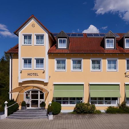 Hotel Alter Wirt Hallbergmoos Buitenkant foto